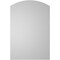 Ekena Millwork Arch Top Surface Mount PVC Gable Vent: Functional, w/ 2"W x 1-1/2"P Brickmould Frame, 28"W x 42"H GVPAR28X4202SF - alternate 4